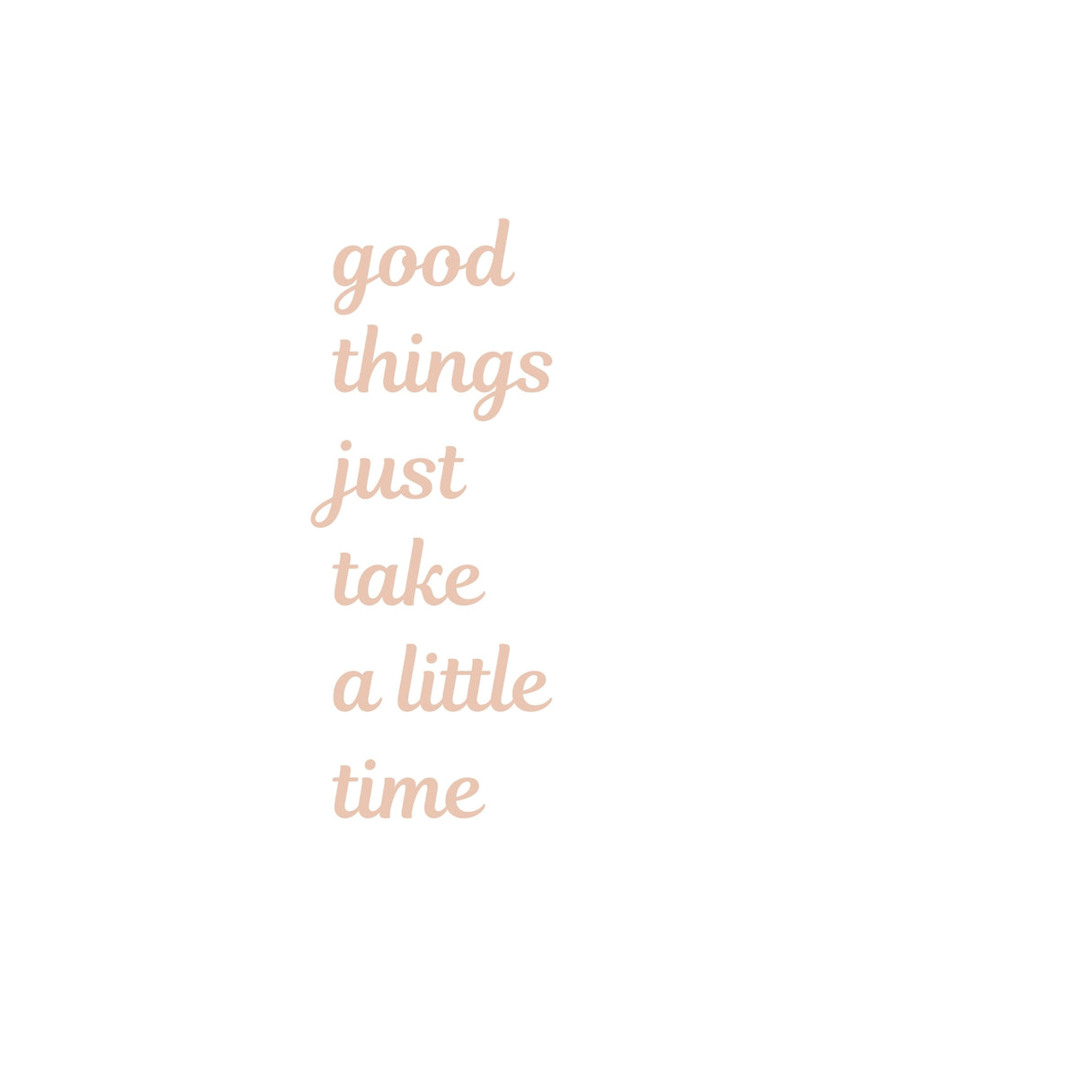 'Good Things' Digital Print