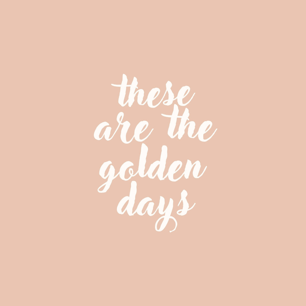 'Golden Days' Digital Print