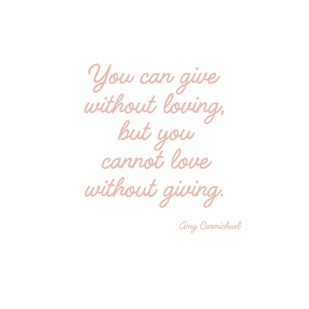 'You Can Give' Digital Print (Script)