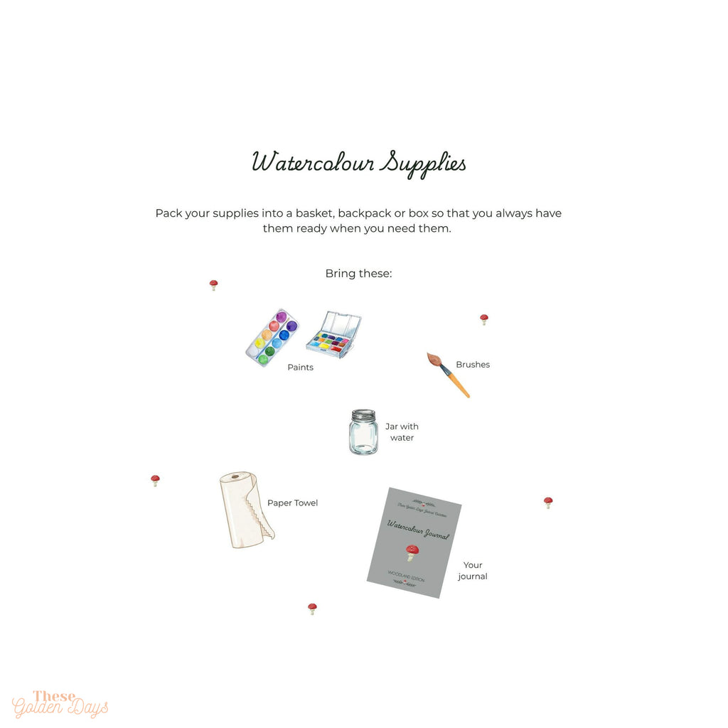 The Watercolour Journal: Woodland Edition (New Painter)