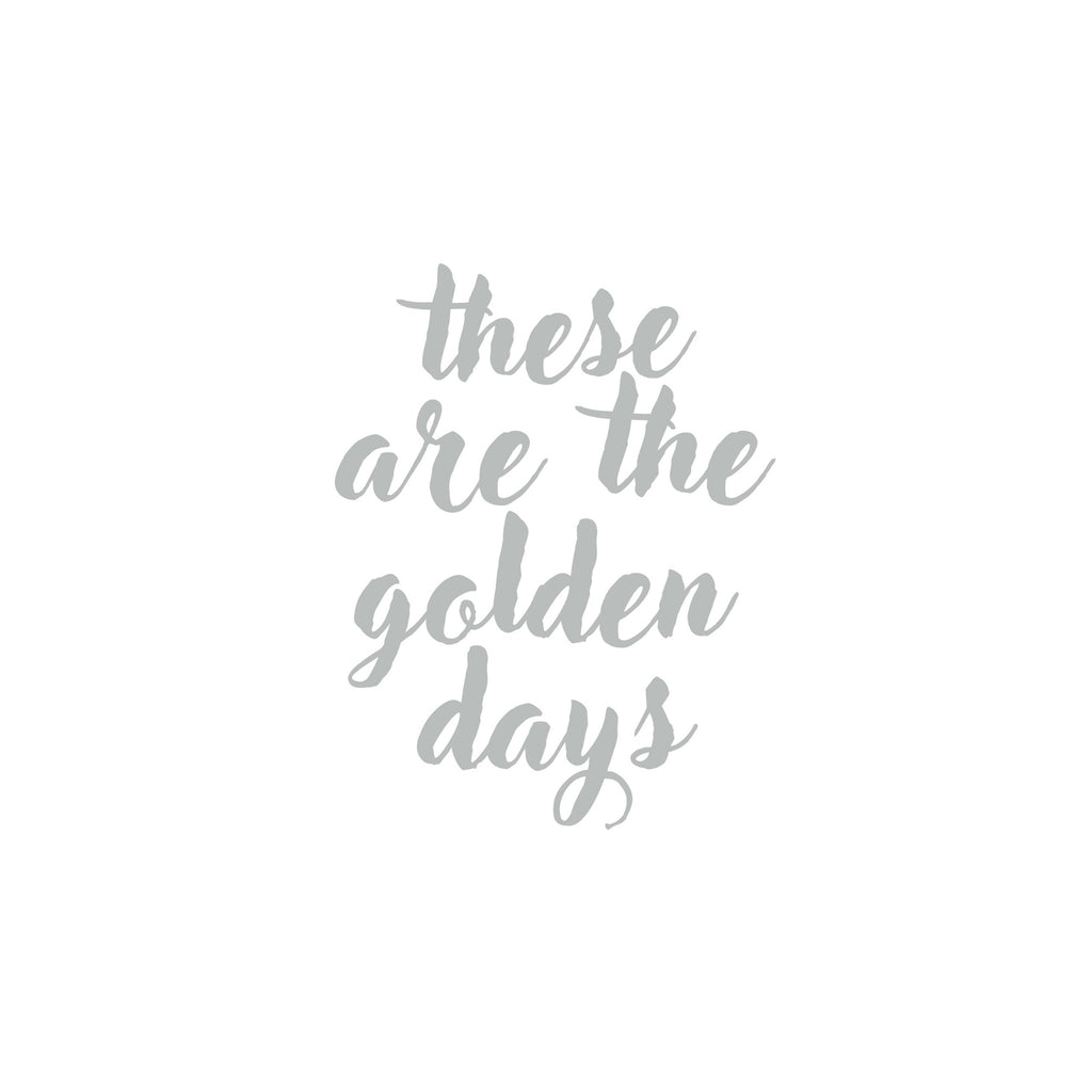 'Golden Days' Digital Print