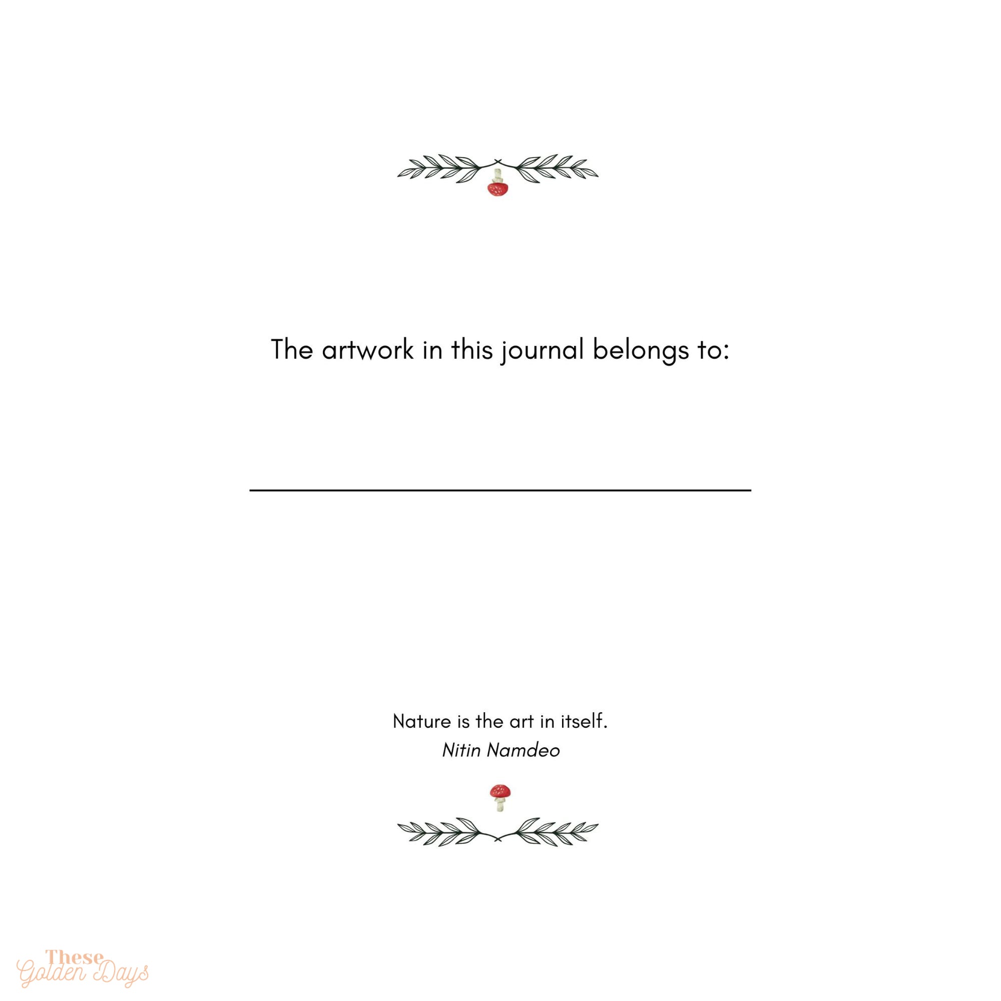 The Watercolour Journal: Woodland Edition (Capable Painter)