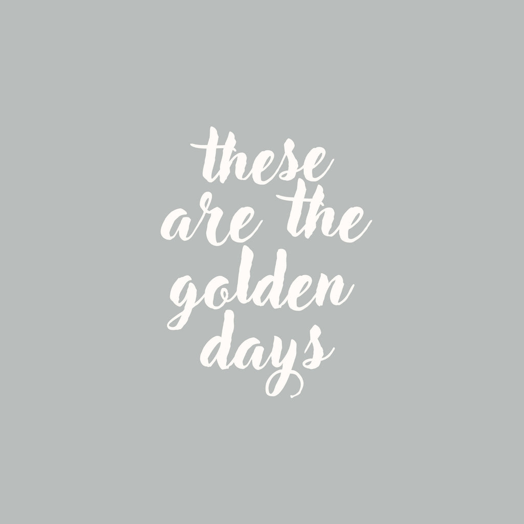 'Golden Days' Digital Print