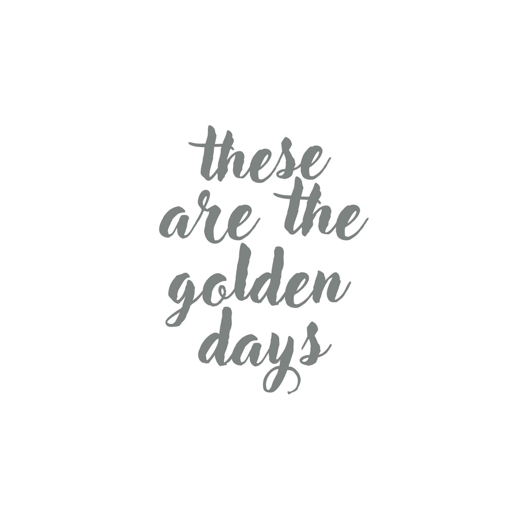 'Golden Days' Digital Print