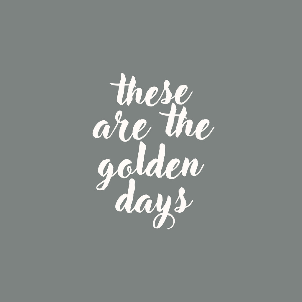 'Golden Days' Digital Print