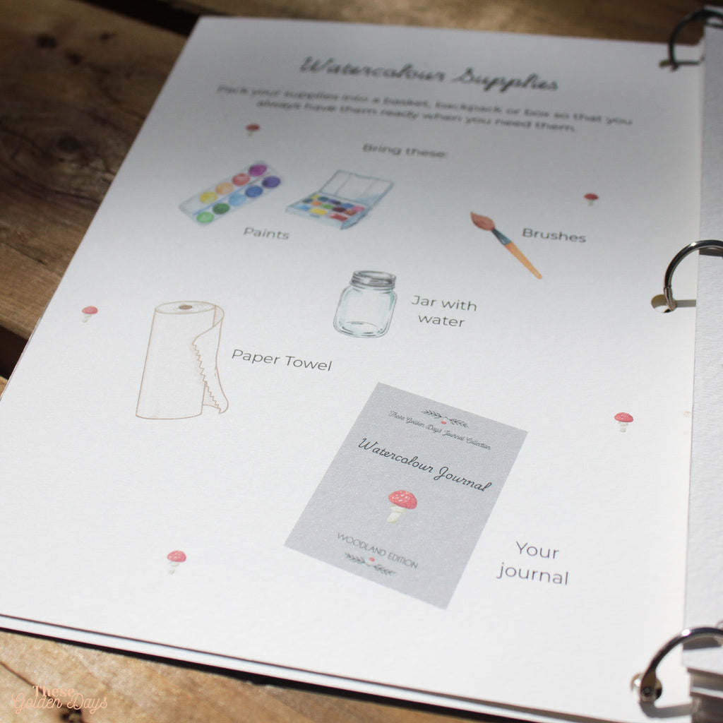 The Watercolour Journal: Woodland Edition (New Painter)